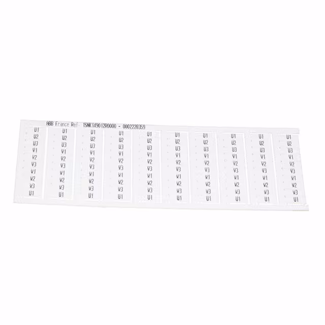 1SNK149012R0000 TE Connectivity ENTRELEC  Strisce di marcatura per morsettiere